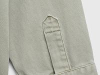 Джинсовая рубашка для девочек, Зеленый