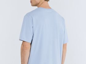 Футболка с принтом, Голубой