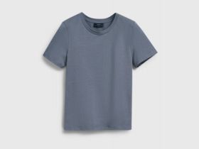 Базовая футболка из хлопка, Серый