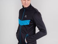 Разминочная куртка Nordski Base Black/Blue