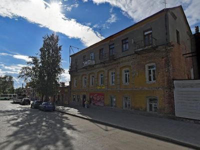 Каменный амбар на усадьбе потомственного почетного гражданина г. Самары К.И. Курлина