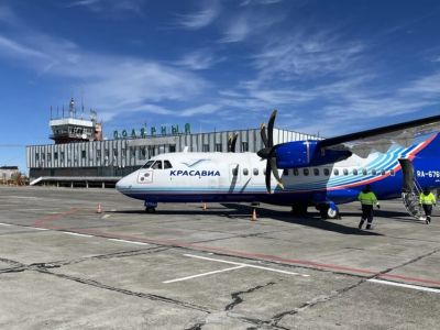 Авиакомпания «КрасАвиа» начала летать в Удачный
