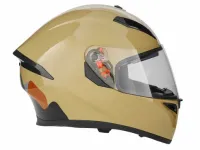 Шлем мото закрытый SHORNER FP908 бежевый