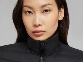 Стеганый пуховый жилет