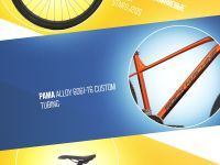 Горный велосипед Rock Machine Manhattan 40-29, год 2024, цвет Оранжевый-Серый, ростовка 19