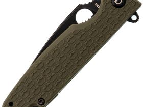 Складной нож Daggerr Piranha olive BW DL, сталь 8Cr14MoV, рукоять FRN