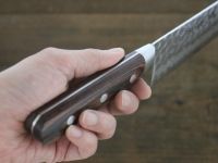 Нож Поварской 210 мм, Sakai Takayuki, сталь VG-10 Damascus 17 слоев, рукоять дерево Pakka