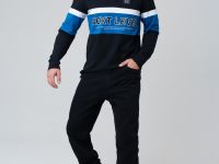 Брюки текстильные джинсовые утепленные флисом для мужчин