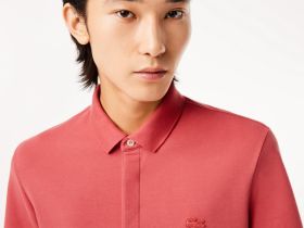 Мужское поло Lacoste PARIS стандартного кроя