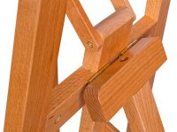 Мольберт напольный Лира с наклонной штангой Гамма "Студия", 65,5*85*164(225) см, бук