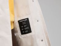 Удлиненный пуховик с натуральным пухом