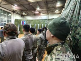 В Якутске в зону СВО проводили 36-й отряд добровольцев «Боотур»