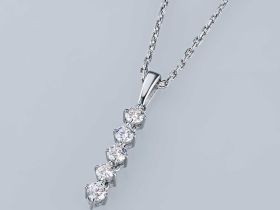 Классическая подвеска из серебра э0612пд05150500_white