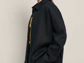 Блузка из конопляной ткани