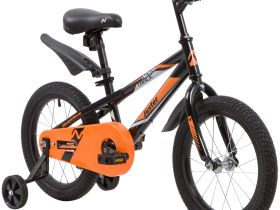 Детский велосипед Novatrack Juster 16, год 2023, цвет Красный