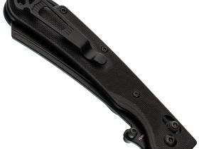 Складной нож Daggerr Begemot Slim All Black, сталь VG-10, рукоять G10