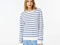 Женская толстовка Lacoste с круглым воротом