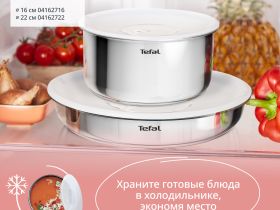 Набор посуды Tefal из нержавеющей стали Ingenio Cook Eat Tefal 4 предмета L881S404
