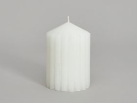 Свеча Fuoco, белая