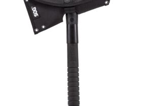 Топор - тактический томагавк Voodoo Hawk Mini Black - SOG F183, сталь 3Cr13MoV Hardcased Black, рукоять термопластик GRN, чёрный