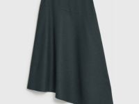 Асимметричная юбка, Серый