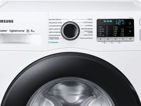 Стиральная машина Samsung WW5100A, 8.0 кг белый