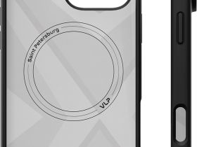 Клип-кейс VLP Aster для Apple iPhone 16 Pro с MagSafe Чёрный