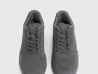 Кеды из натуральной замши, Серый