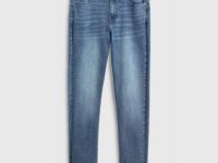 Зауженные джинсы, Голубой