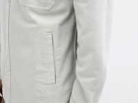 Рубашка из хлопкового твила, Белый