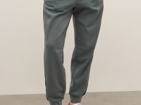 Спортивные брюки свободного силуэта с контрастной отделкой