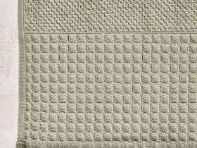 Полотенце махровое Cecile, зеленое