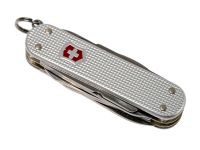 Нож перочинный Victorinox MiniChamp, сталь X50CrMoV15, рукоять алюминиевый сплав Alox,серый