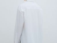 Рубашка из хлопка, Белый