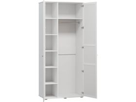 Распашной шкаф Амели 2-80x210 Белый