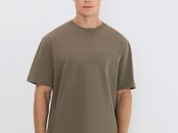 Футболка с вышивкой, Желтый