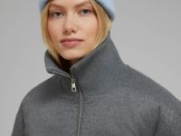 Шапка с подшерстком енота