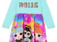 Платье трикотажное с принтом L.O.L