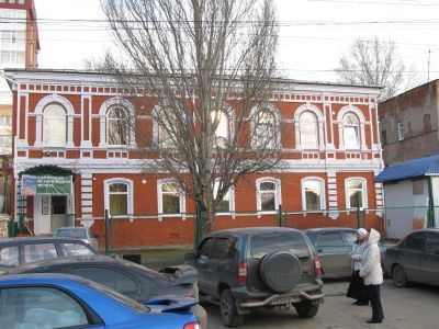 Здание магометанской школы (медресе) и молитвенного магометанского дома (мечеть) Первого прихода по ул. Казанской  Самарского Магометанского общества