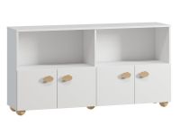 Стеллаж детский Тесси 146x75 Белый
