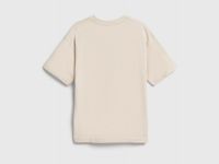 Футболка с нашивкой для мальчиков, Бежевый