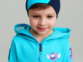 Шапка трикотажная для мальчиков, 2 шт в комплекте