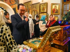 В Якутске провели Божественную литургию в честь Рождества Христова