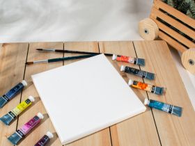 Акварельная бумага на подрамнике Малевичъ, 30х40 см