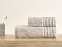 Полотенце махровое Punto, бежевое