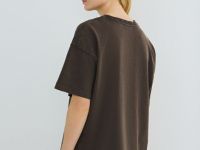 Футболка оверсайз, Коричневый
