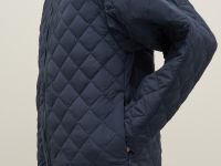 Куртка утепленная с округлым воротником