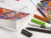 Альбом для рисования маркерами "Carioca Plus" A4 70 л 70 г