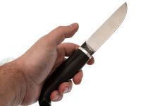 Нож Финский, сталь 95х18, рукоять граб, со следами ковки