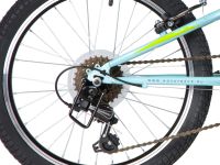 Детский велосипед Novatrack Racer 20, год 2020, цвет Голубой